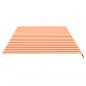 Preview: Markisenbespannung Gelb und Orange 6x3,5 m