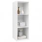 Preview: TV-Wandschrank Weiß 37x37x107 cm Holzwerkstoff