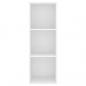 Preview: TV-Wandschrank Weiß 37x37x107 cm Holzwerkstoff