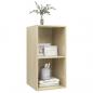 Preview: TV-Wandschrank Sonoma-Eiche 37x37x72 cm Holzwerkstoff