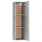 Preview: TV-Schrank Betongrau 30,5x30x110 cm Holzwerkstoff