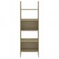 Preview: Bücherregal Sonoma-Eiche 60x35x180 cm Holzwerkstoff