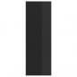 Preview: TV-Wandschrank Hochglanz-Schwarz 37x37x107 cm Holzwerkstoff