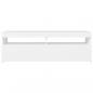 Preview: TV-Schrank mit LED-Leuchten Weiß 120x35x40 cm