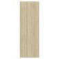 Preview: TV-Wandschrank Sonoma-Eiche und Weiß 37x37x107 cm Holzwerkstoff