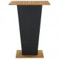 Preview: 5-tlg. Gartenbar-Set mit Kissen Poly Rattan Schwarz