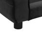 Preview: Hundesofa Schwarz 72x45x30 cm Plüsch