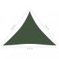 Preview: Sonnensegel 160 g/m² Dunkelgrün 3,6x3,6x3,6 m HDPE