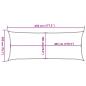 Preview: Sonnensegel 160 g/m² Rot 2x4,5 m HDPE