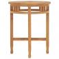 Preview: Bistrotisch Ø60x60 cm Teak Massivholz  
