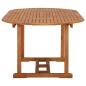 Preview: 7-tlg. Garten-Essgruppe Poly Rattan Beige
