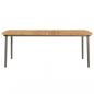 Preview: 7-tlg. Garten-Essgruppe Poly Rattan Braun
