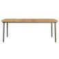 Preview: 7-tlg. Garten-Essgruppe Poly Rattan Schwarz
