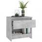 Preview: Nachttische 2 Stk. Betongrau 40x30x39 cm Holzwerkstoff