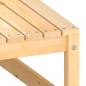 Preview: 2-tlg. Garten-Lounge-Set Massivholz Kiefer