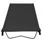 Preview: Campingbetten 2 Stk. 180x60x19 cm Oxford-Gewebe Stahl Schwarz