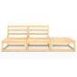 Preview: 3-tlg. Garten-Lounge-Set Massivholz Kiefer