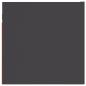Preview: Nachttische 2 Stk. Grau 30,5x30x30 cm Holzwerkstoff