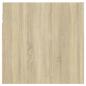 Preview: Nachttisch Sonoma-Eiche 30,5x30x30 cm Holzwerkstoff
