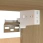 Preview: Nachttisch Sonoma-Eiche 30,5x30x30 cm Holzwerkstoff