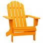 Preview: ARDEBO.de - Adirondack-Gartenstuhl Massivholz Tanne Orange