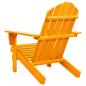 Preview: Adirondack-Gartenstuhl Massivholz Tanne Orange