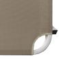 Preview: Sonnenliege Aluminium und Textilene Taupe