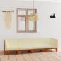 Preview: ARDEBO.de - 4-tlg. Garten-Lounge-Set mit Kissen Akazie Massivholz