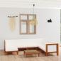 Preview: 8-tlg. Garten-Lounge-Set mit Kissen Massivholz Akazie