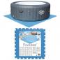 Preview: ARDEBO.de - Bestway Pool-Bodenschutz 8 Stk. Blau 58220