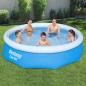 Preview: ARDEBO.de - Bestway Fast Set Aufblasbarer Swimmingpool Rund 305x76 cm 57266