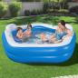 Preview: ARDEBO.de - Bestway Family Fun Lounge Pool 213x206x69 cm  