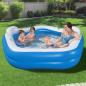 Preview: ARDEBO.de - Bestway Family Fun Lounge Pool 213x206x69 cm