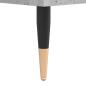 Preview: Nachttische 2 Stk. Betongrau 40x30x50 cm Holzwerkstoff