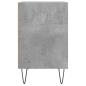 Preview: Nachttische 2 Stk. Betongrau 40x30x50 cm Holzwerkstoff