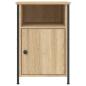 Preview: Nachttisch Sonoma-Eiche 40x42x60 cm Holzwerkstoff