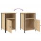 Preview: Nachttisch Sonoma-Eiche 40x42x60 cm Holzwerkstoff