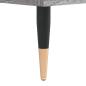 Preview: Nachttisch Grau Sonoma 40x30x50 cm Holzwerkstoff