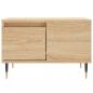 Preview: Couchtisch Sonoma-Eiche 55x55x36,5 cm Holzwerkstoff