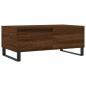 Preview: Couchtisch Braun Eichen-Optik 90x50x36,5 cm Holzwerkstoff