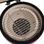 Preview: 2-in-1 Kamado-Grill Smoker Keramik 56 cm Rot