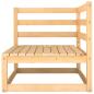 Preview: 7-tlg. Garten-Lounge-Set Massivholz Kiefer