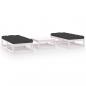 Preview: ARDEBO.de - 5-tlg. Garten-Lounge-Set mit Kissen Kiefer Massivholz