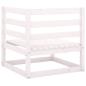 Preview: 3-tlg. Garten-Lounge-Set mit Kissen Kiefer Massivholz
