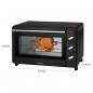 Preview: Bomann MBG 6023 CB Multi- Mini Backofen, 1500 W, 30L, 6 Stufen, Umluft, schwarz (660231)