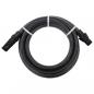 Preview: ARDEBO.de - Saugschlauch mit PVC-Anschlüssen Schwarz 1" 10 m PVC