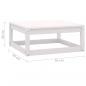 Preview: 6-tlg. Garten-Lounge-Set mit Kissen Kiefer Massivholz