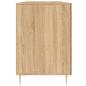 Preview: Schreibtisch Sonoma-Eiche 140x50x75 cm Holzwerkstoff