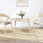 Preview: Tischplatte 90x45x2,5 cm Massivholz Kiefer Oval
