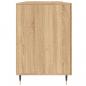 Preview: Schreibtisch Sonoma-Eiche 140x50x75 cm Holzwerkstoff